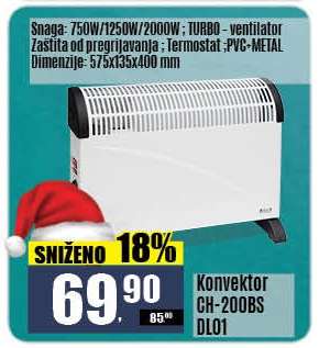 Konvektor CH-200BS DL01