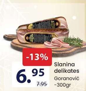 Slanina delikates Goranović