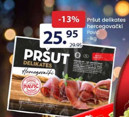 Pršut delikates hercegovački