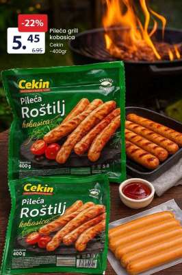 Pileća grill kobasica