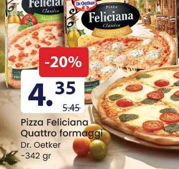 Pizza Feliciana Quattro formaggi