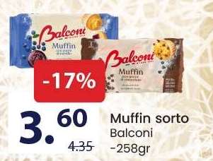 Muffin sorto Balconi