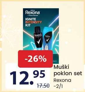 Muški poklon set Rexona