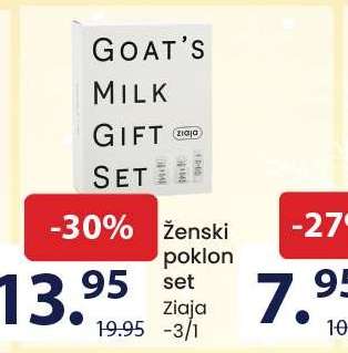 Ženski poklon set Ziaja