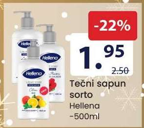Tečni sapun sorto Hellena