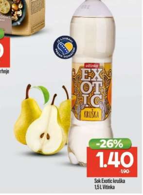 Sok Exotic kruška