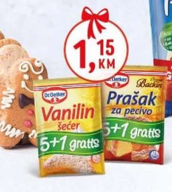 Dr. Oetker Vanilin šećer i Prašak za pecivo