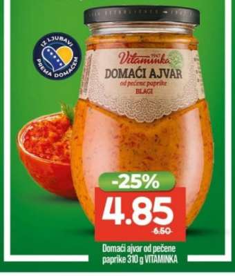 Domaći ajvar od pečene paprike