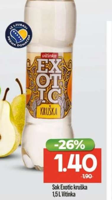 Sok Exotic kruška