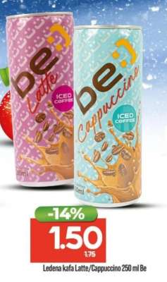 Ledena kafa Latte/Cappuccino 250 ml Be