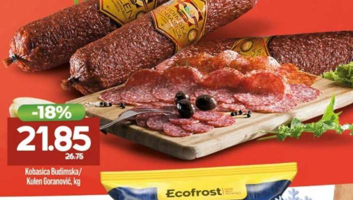 Kobasica Budimska/Kulen Goranović, kg