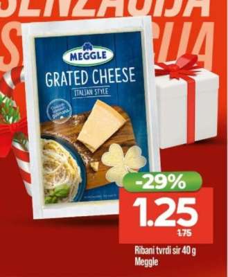 Ribani tvrdi sir 40 g Meggle