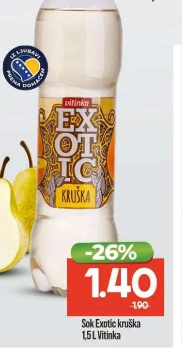 Sok Exotic kruška