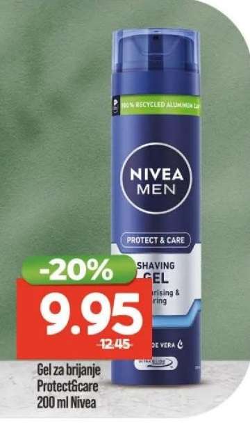 Gel za brijanje Protect&care