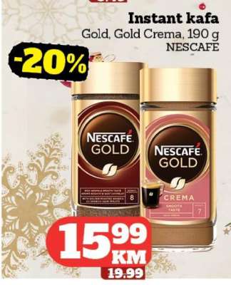 Instant kafa Nescafe Gold, Gold Crema