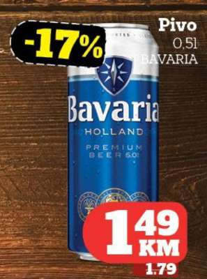 Pivo Bavaria 0,5l