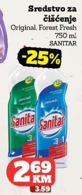 Sredstvo za čišćenje Sanitar