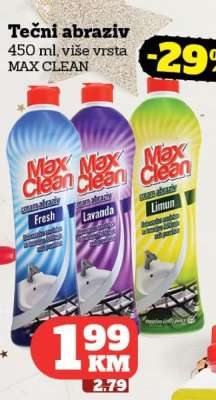 Tečni abraziv MAX CLEAN