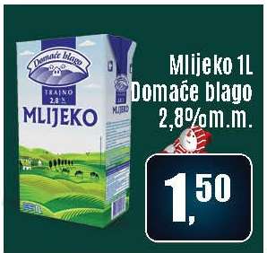 Mlijeko 1L