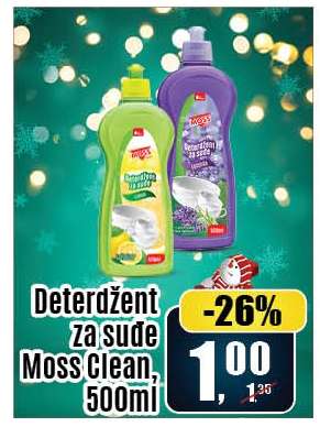 Deterdžent za suđe Moss Clean, 500ml