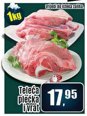 Teleća plećka i vrat