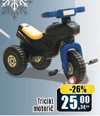 Tricikl motorić