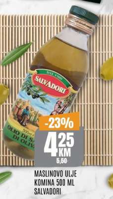 MASLINOVO ULJE KOMINA 500 ML SALVADORI