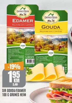 Sir Gouda, Edamer