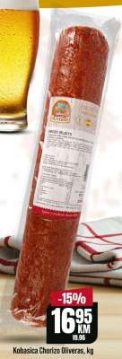 Kobasica Chorizo Oliveras, kg