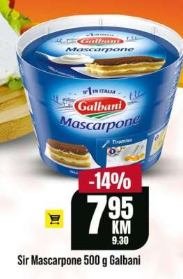 Sir Mascarpone 500 g Galbani