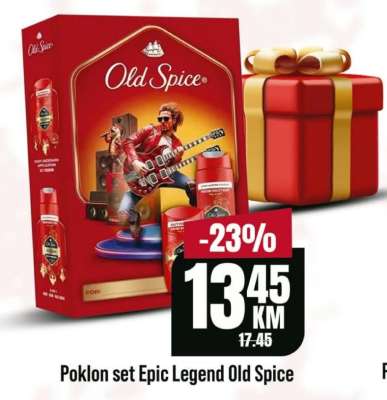 Poklon set Epic Legend Old Spice
