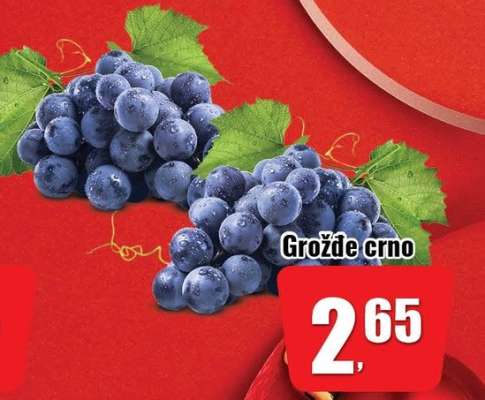 Grožđe crno