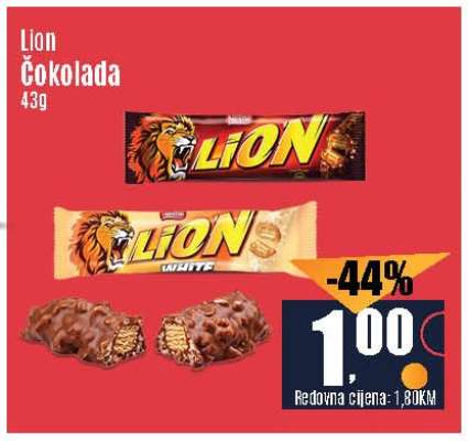 Lion čokolada