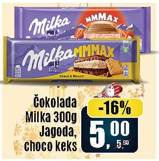 Čokolada Milka 300g