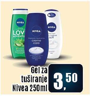 Gel za tuširanje Nivea - 250ml