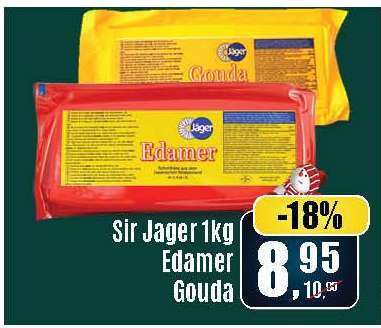 Sir Jager 1kg Edamer Gouda
