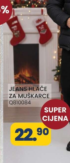 JEANS HLAČE ZA MUŠKARCE