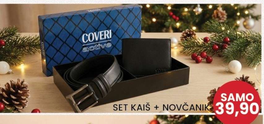 SET KAIŠ + NOVČANIK