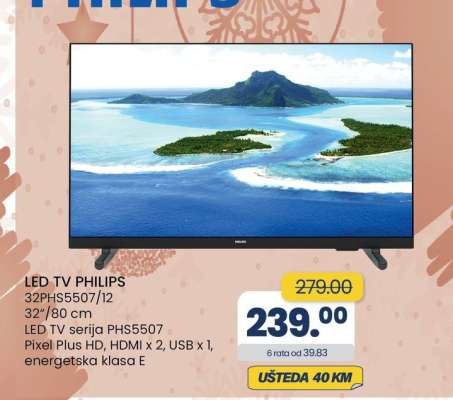 LED TV PHILIPS 32PHS5507/12