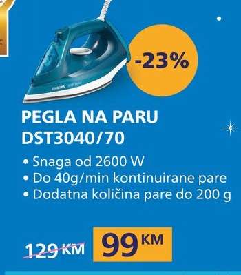 Pegla na paru DST3040/70