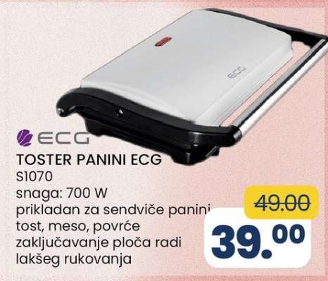 TOSTER PANINI ECG