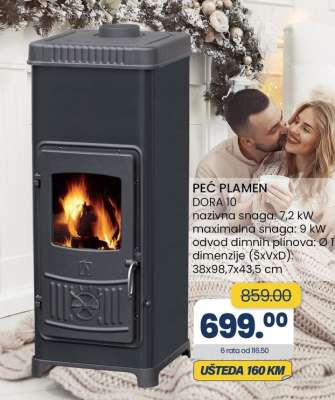 PEĆ PLAMEN DORA 10