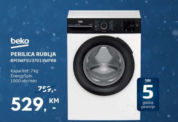 Beko Perilica Rublja BM3WFSU37013WPBB