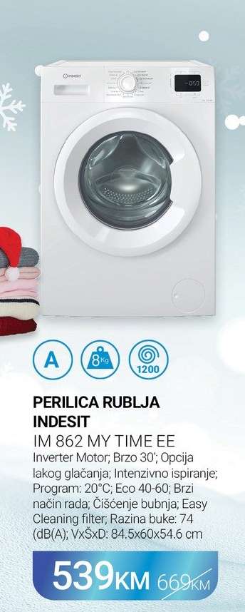 PERILICA RUBLJA INDESIT