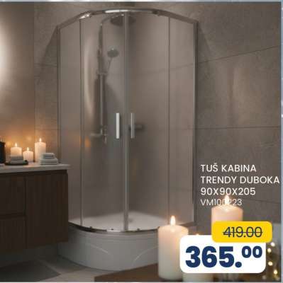 TUŠ KABINA TRENDY DUBOKA