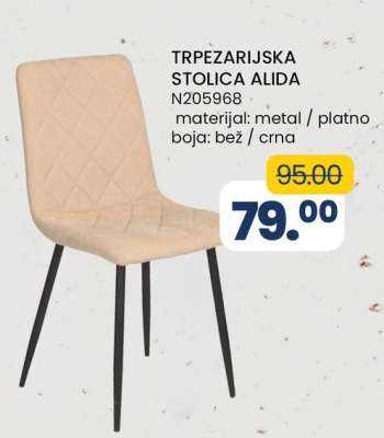 TRPEZARIJSKA STOLICA ALIDA