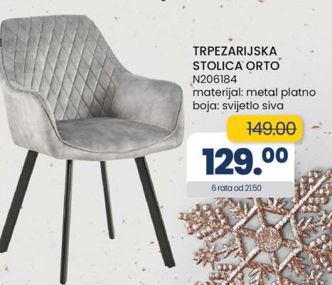 TRPEZARIJSKA STOLICA ORTO