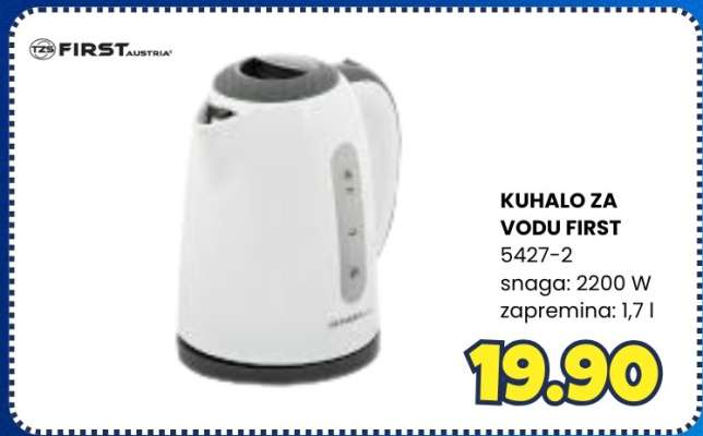 KUHALO ZA VODU FIRST