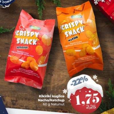 Kikiriki kuglice Nacho/Ketchup