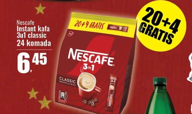 Nescafe Instant kafa 3u1 classic 24 komada